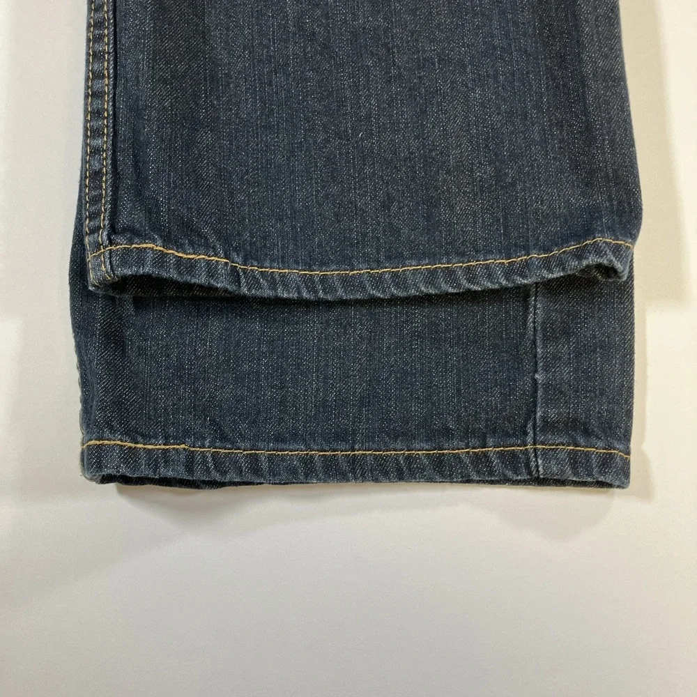 Levis 559 Jeans Mens 40x30 Blue Dark Wash‎ Relaxed Straight Denim